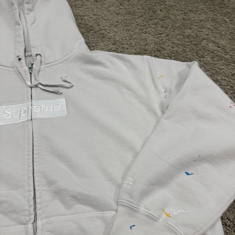 [In-Stock]Sup MM6 New Drop Hoodie White 4