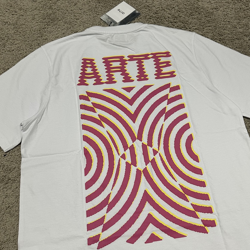 Ate T Shirt Mural Print White 8