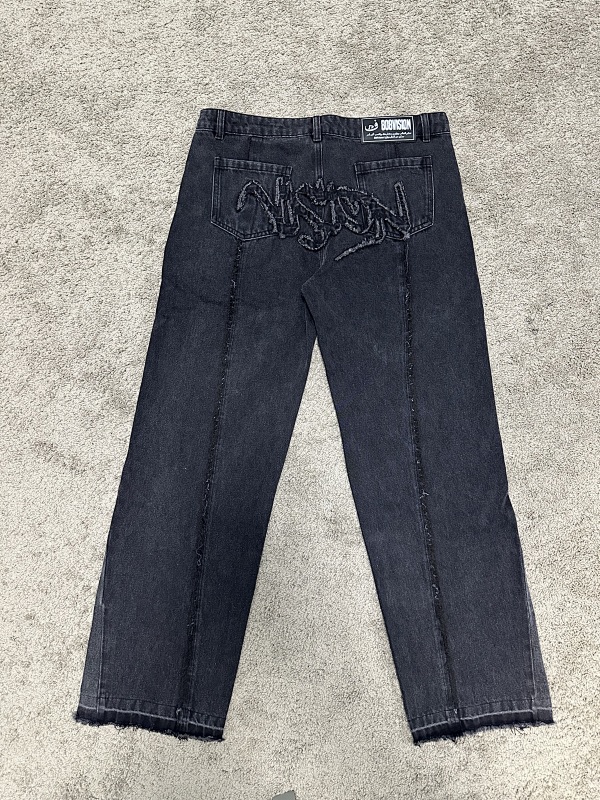 In Stock 808 Visi*n Jacket/ Jeans Black/White 9