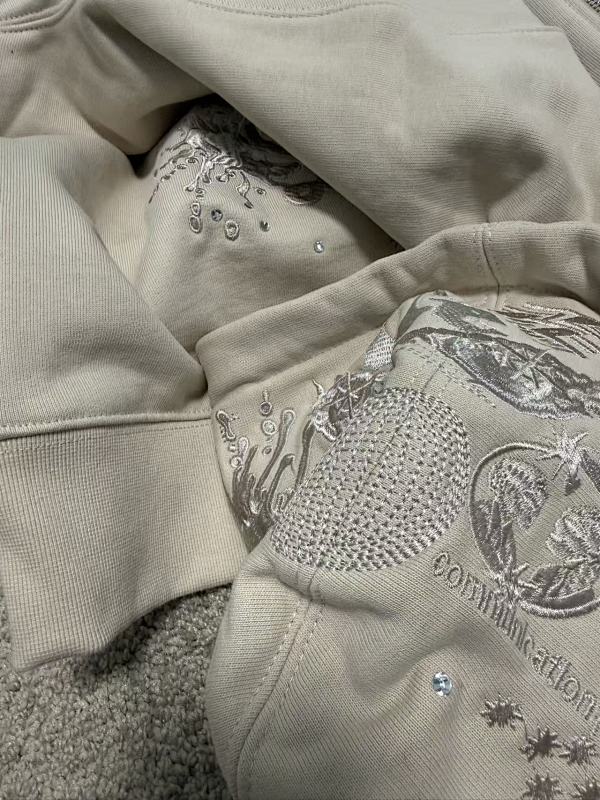 [ ⮕ ] Sup Aoi Zip Up Hooded Sweatshirt 2