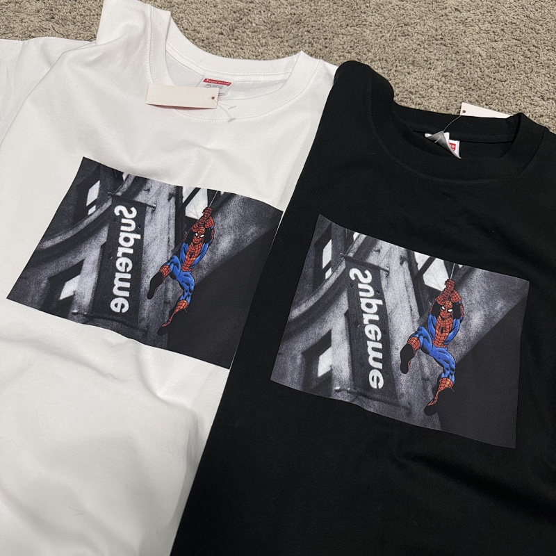 Sup Spider Man Tee White