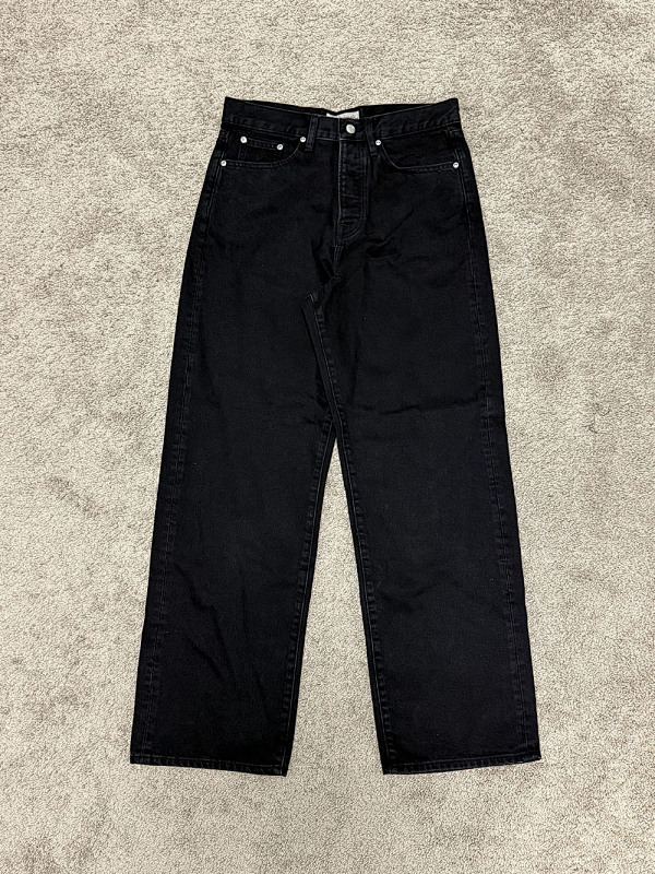 [[Best Quality]Stu Big Ol Jean DENIM-Black 6