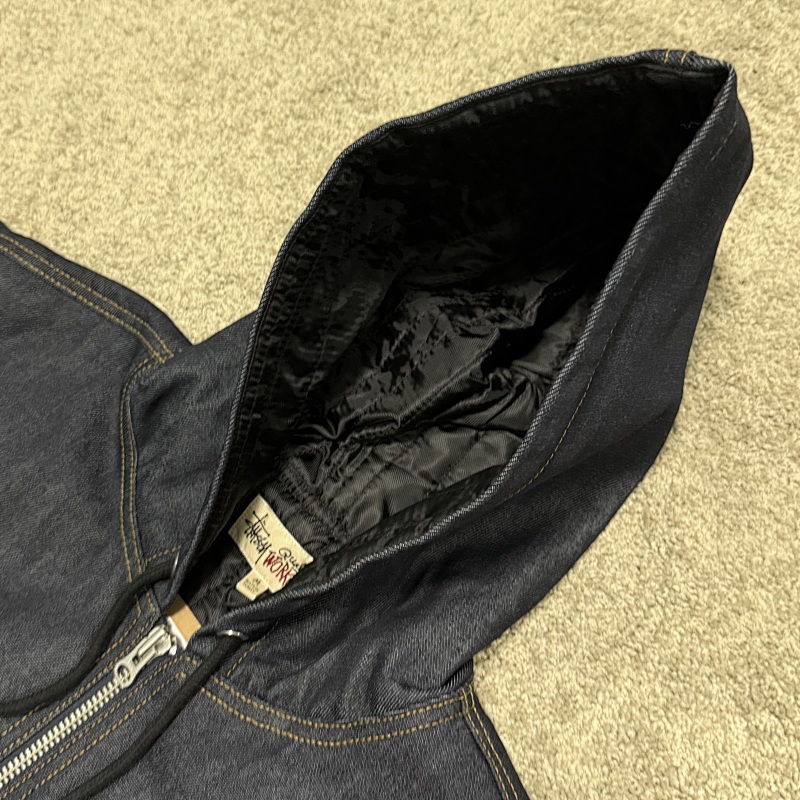 [Have Stock] Stu Raw Denim Jacket 2