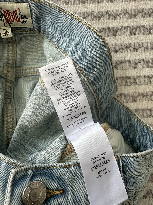 [Best Quality]Stu Big Ol Jean DENIM-Light Wash Blue 9