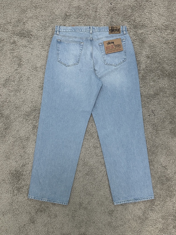 [Best Quality]Stu Big Ol Jean DENIM-Light Wash Blue 6