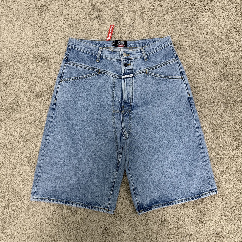 [ ⮕ ] Sup Marithé + François Girbaud X-Seam Baggy Denim Short 6