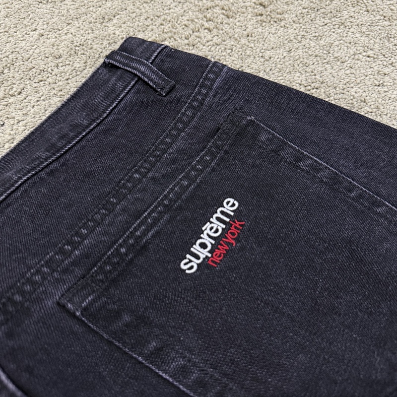 [ ⮕ ] Sup Ss25 Black Denim Jeans 4