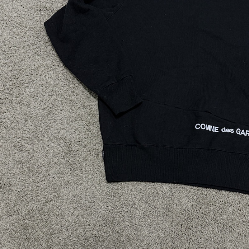 Sup CDG Split Logo Hoodie/Black 10
