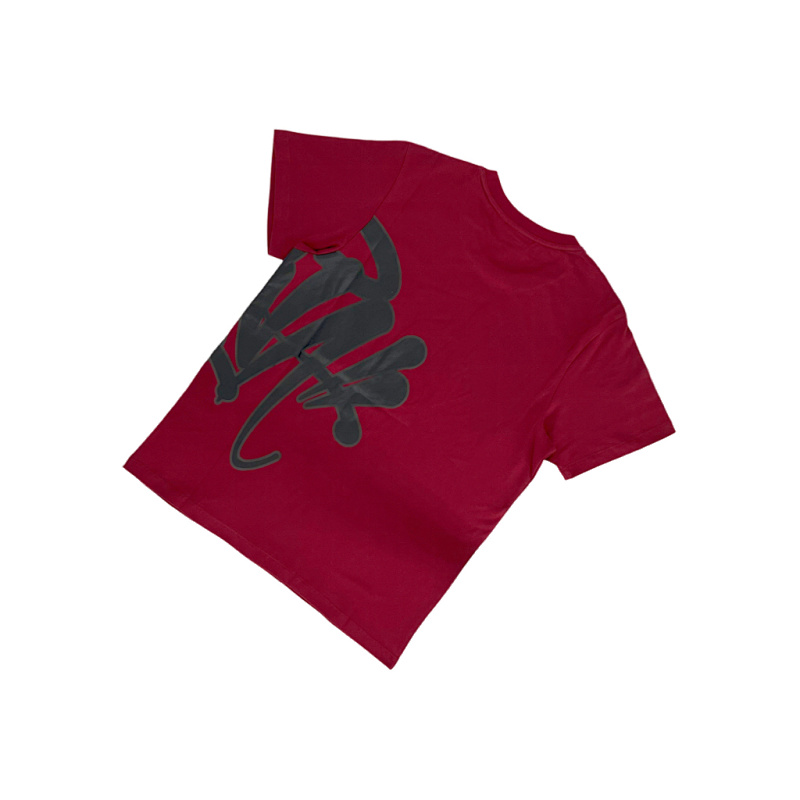 Synaworld 'syna Logo' Tee - Wine Red 2