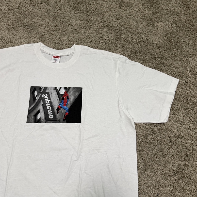 Sup Spider Man Tee White 6