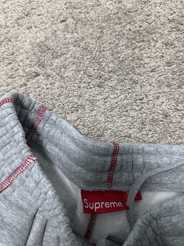 Supreme Coverstitch Tracksuit Gery/Black 4