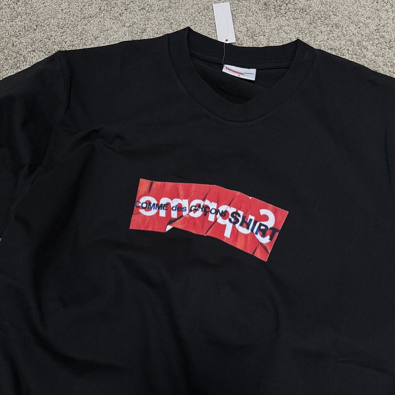 In-Stock Sup CDG Box Collab Tee 3