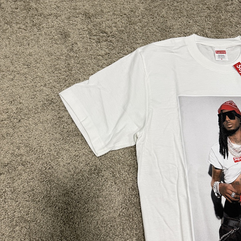 [ ⮕ ] Sup Playboi Carti Tee Black/white 10