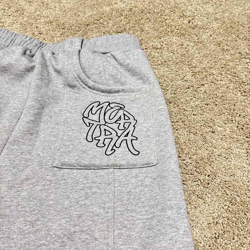 [ ⮕ ] Met*ra Track Shorts Grey 5