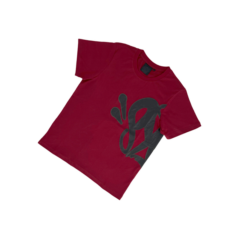 Synaworld 'syna Logo' Tee - Wine Red 3