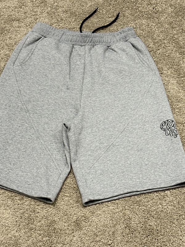[ ⮕ ] Met*ra Track Shorts Grey 8