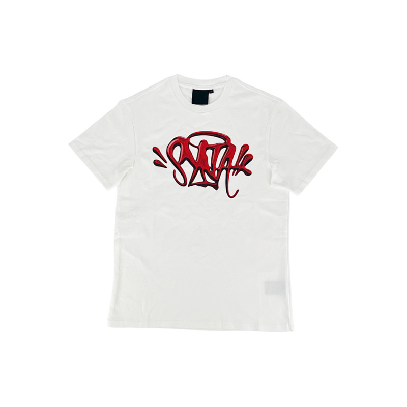 Synaworld 'syna Logo' Tee - White/red 2