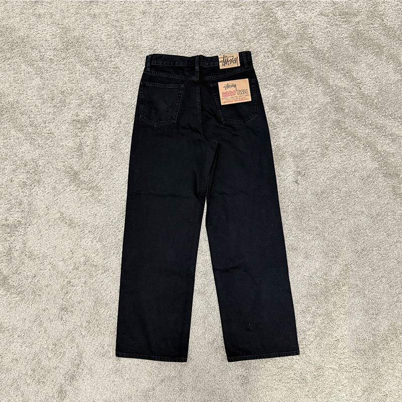 [[Best Quality]Stu Big Ol Jean DENIM-Black 3