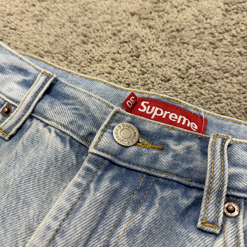 Supreme Ss25 Light Blue Denim Jeans 12