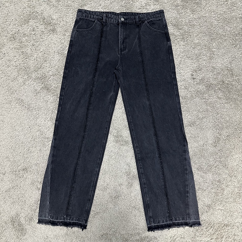 In Stock 808 Visi*n Jacket/ Jeans Black/White