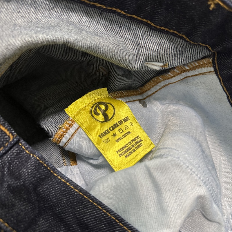 [Have Stock] Prote*ct Raw Panel Jeans 8