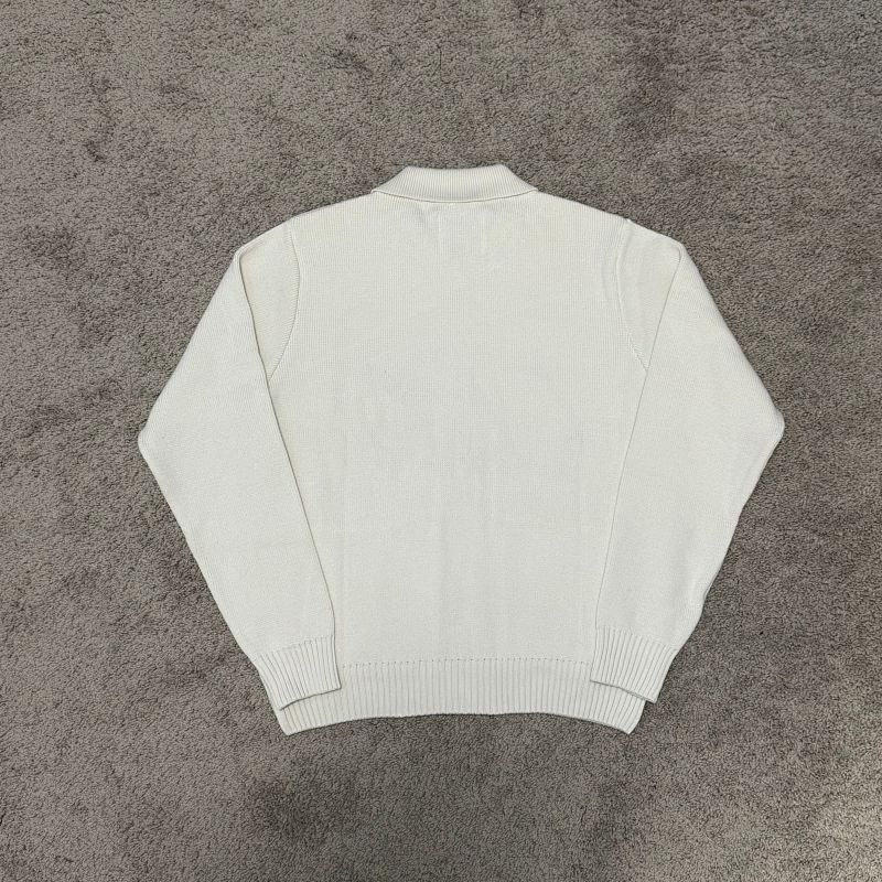 A*te Bird Zip Up Knit Cream 4