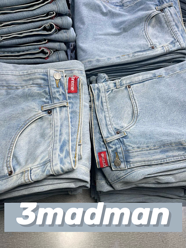 Supreme Ss25 Light Blue Denim Jeans 2