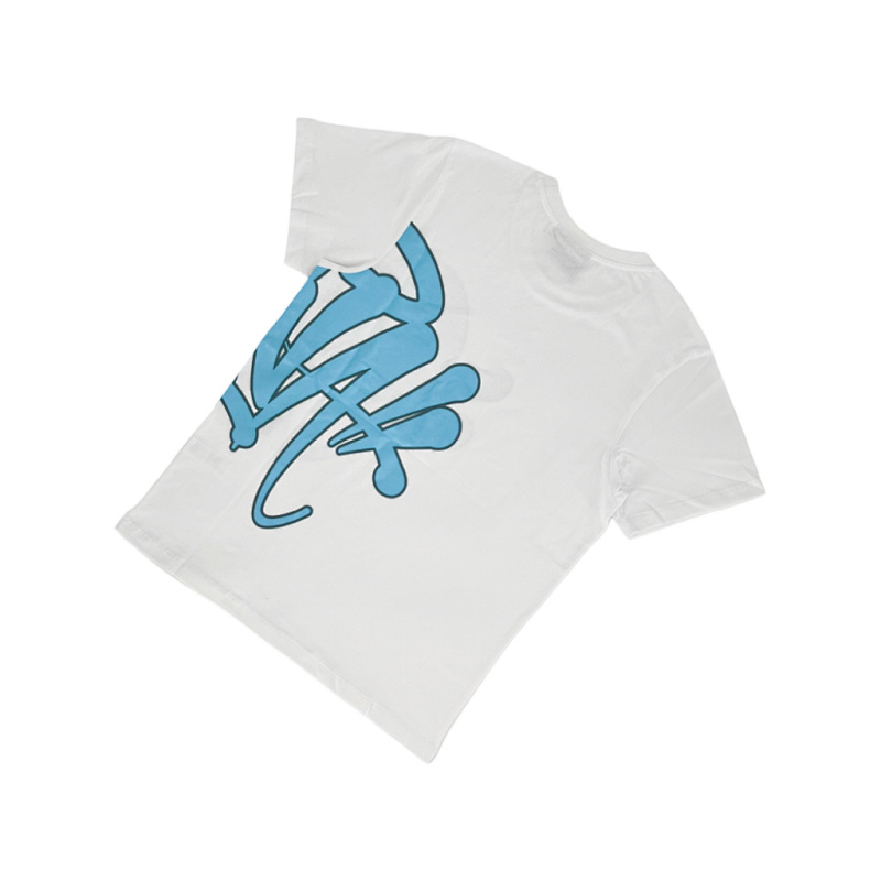 Synaworld 'syna Logo' Tee - White/ Blue 2