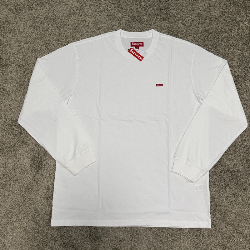 Supreme Box Lo*o Long Sleeve White