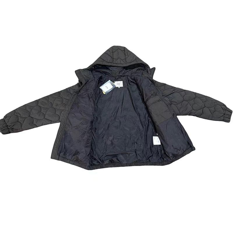 Ate Joey Heart Puffer Jacket Black 5