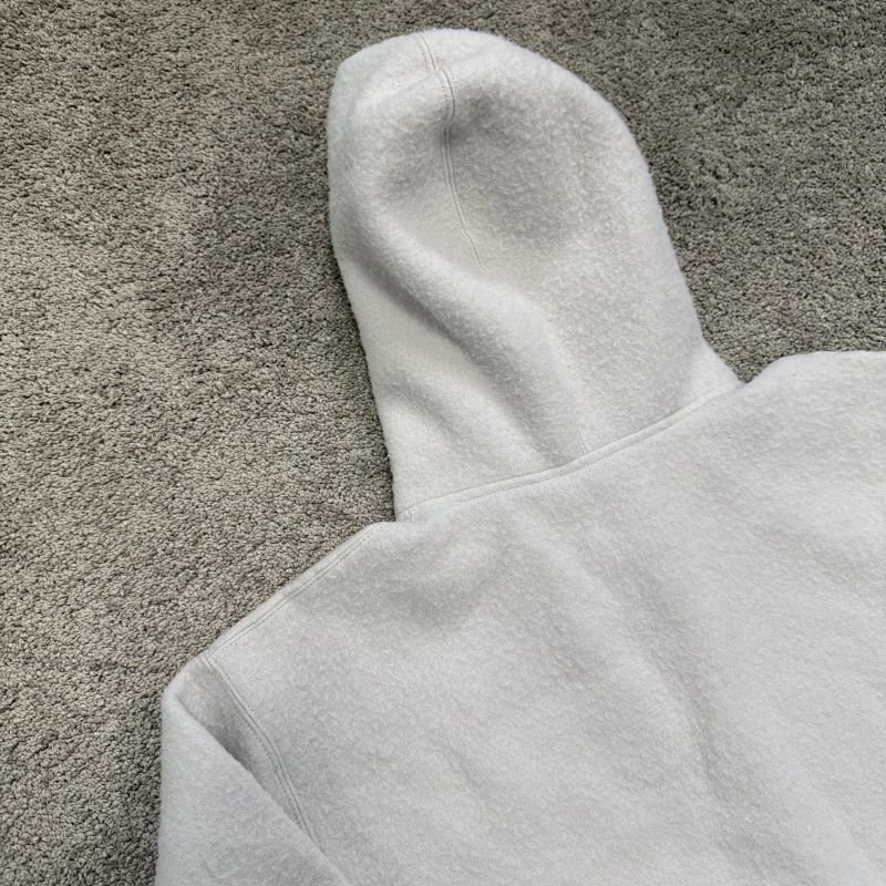 Supreme Pilled Cream Zip Hoodie 9
