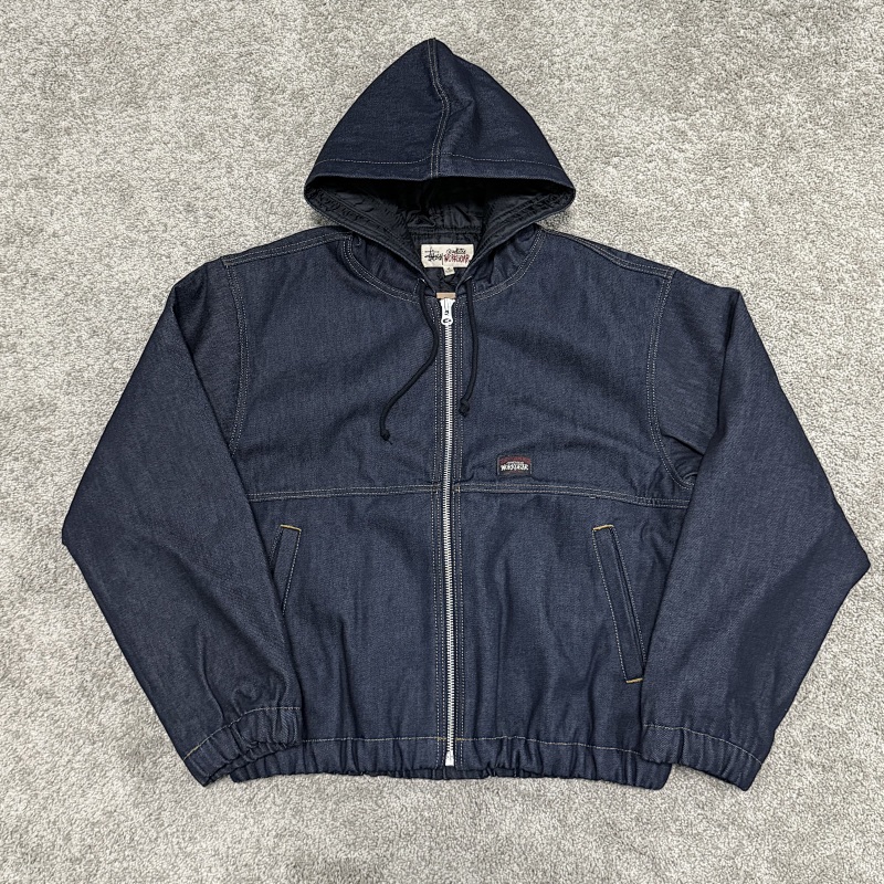 [Have Stock] Stu Raw Denim Jacket 7
