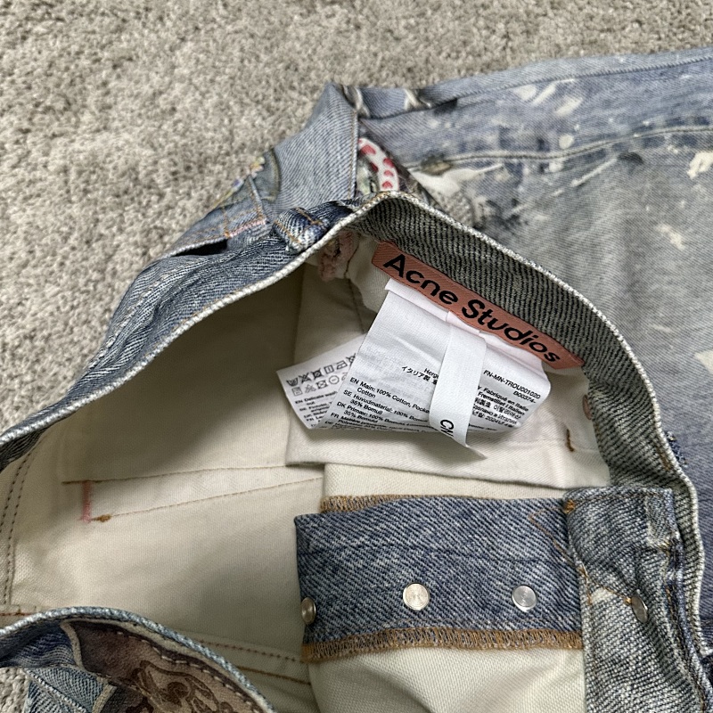 [ ⮕ ] Ac*e 1981M 3D Print Baggy Jeans 6