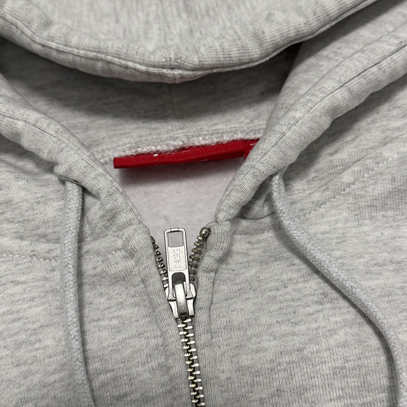 [ ⮕ ] Sup Big Logo Zip Up Hooded Sweatshirt 11