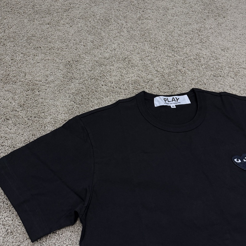 Comme des Garcons Play Heart Short Tee /Black Heart 4