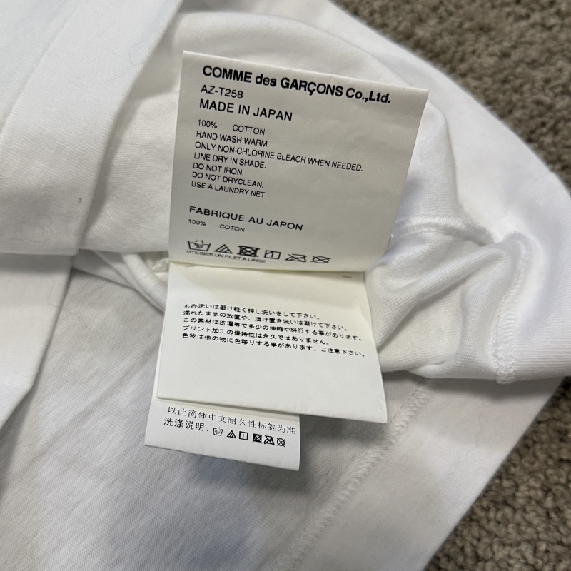 [Have Stock]CDG Play Heart Long Sleve 3