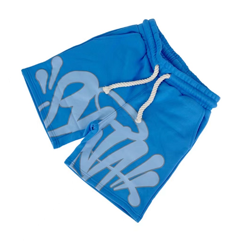 Synaworld Tee And Shorts Set Light Blue 2