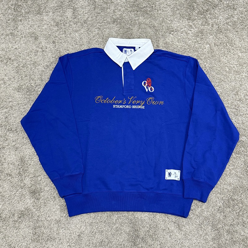 [ ⮕ ] Oo X Ch*lsea Fc Rugby Sweatshirt Blue 11