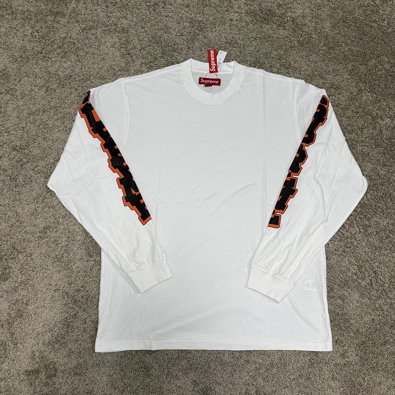 Supreme Cracked Long Sleeve Black 10