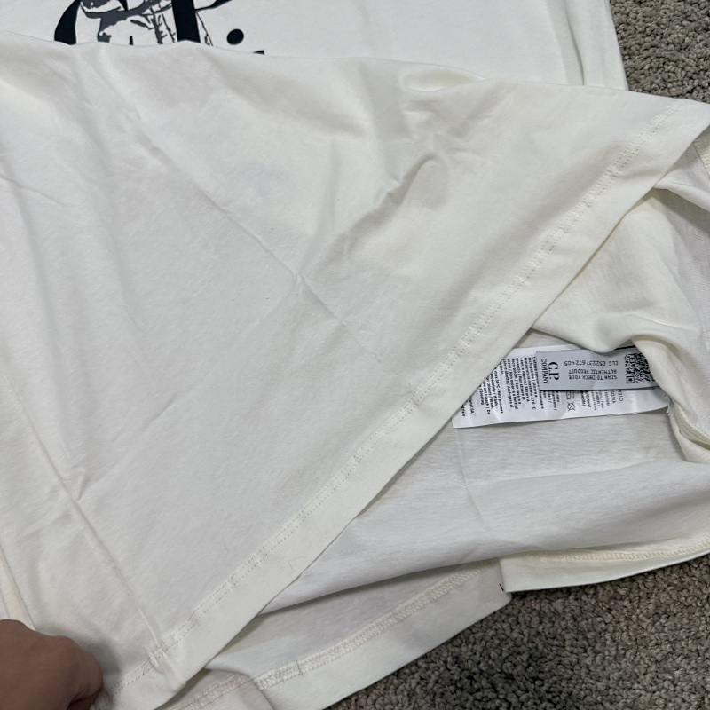 [ ⮕ ] Pa X C.p. Co*pany T-Shirt White 6