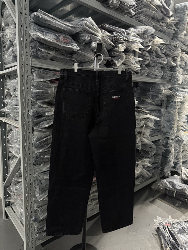 [ ⮕ ] Sup Ss25 Black Denim Jeans 3