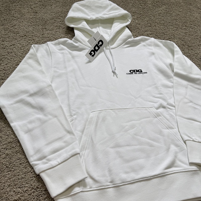Comme des Garcons Logo Hooded Sweatshirt 10