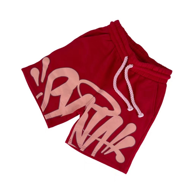 Synaworld Tee And Shorts Set Red 3