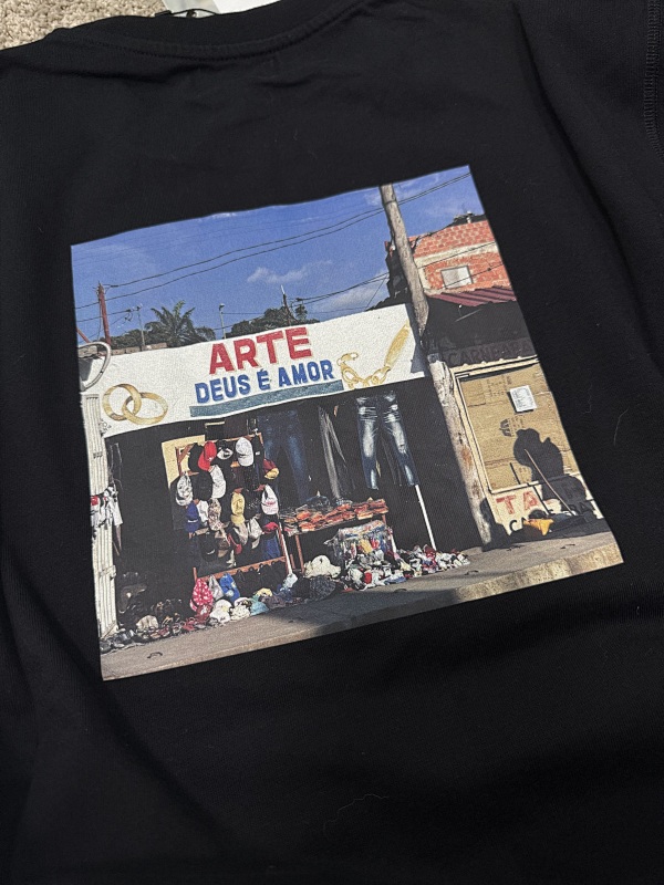 A*te Photoprint T-shirt Black