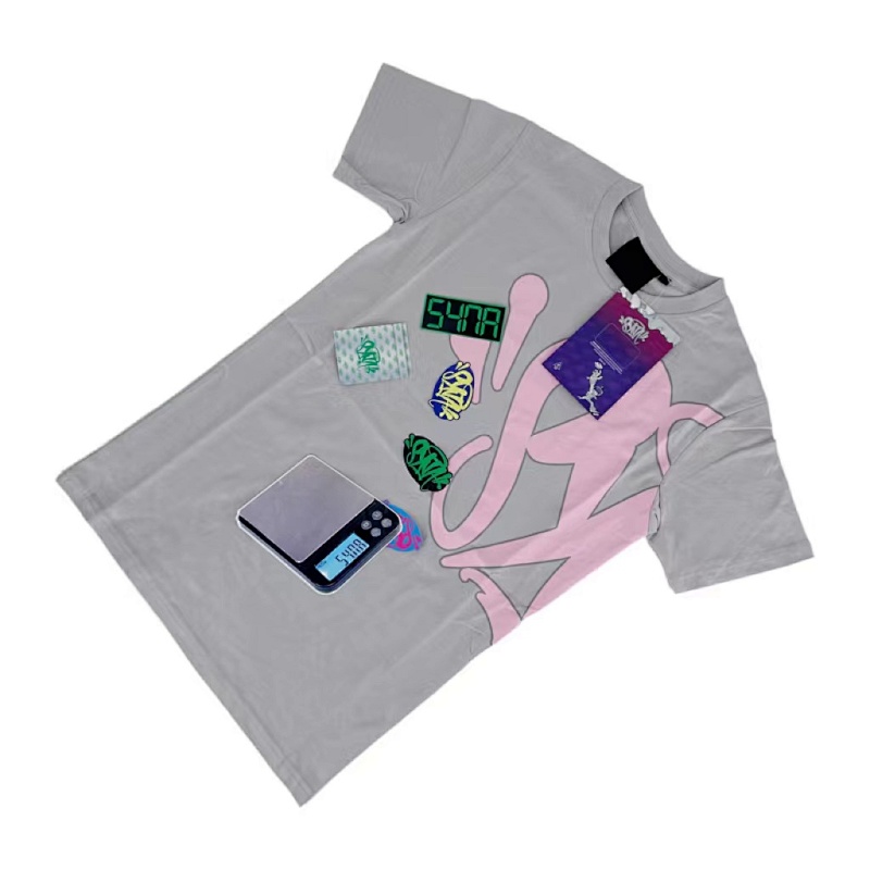 Synaworld Tee And Shorts Set Grey 3