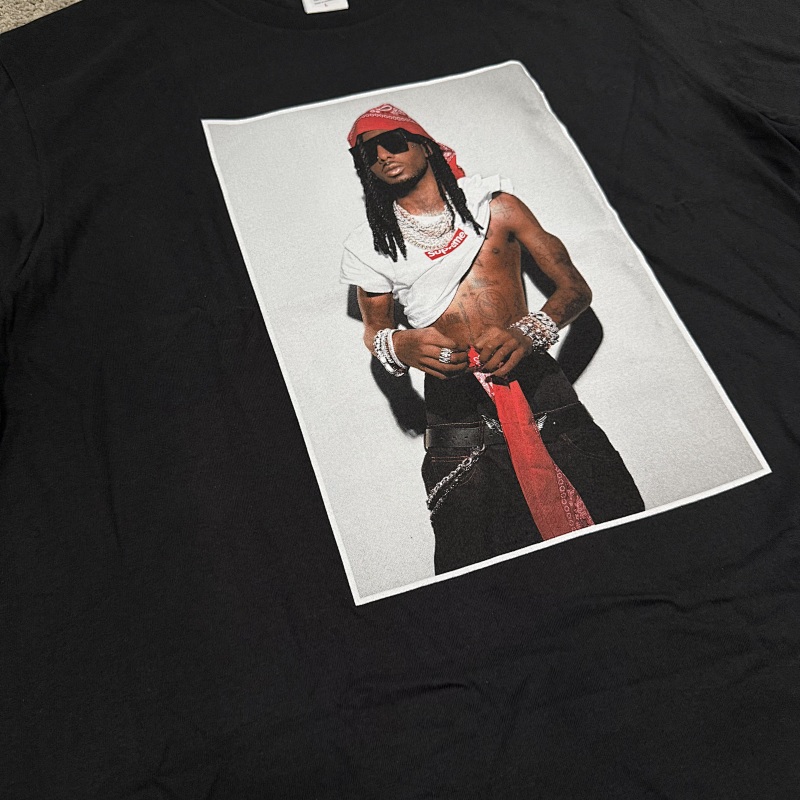 [ ⮕ ] Sup Playboi Carti Tee Black/white 7