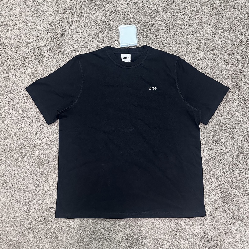 Ate Flowers Back T-shirt Black 5