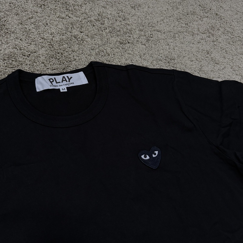 Comme des Garcons Play Heart Short Tee /Black Heart 7