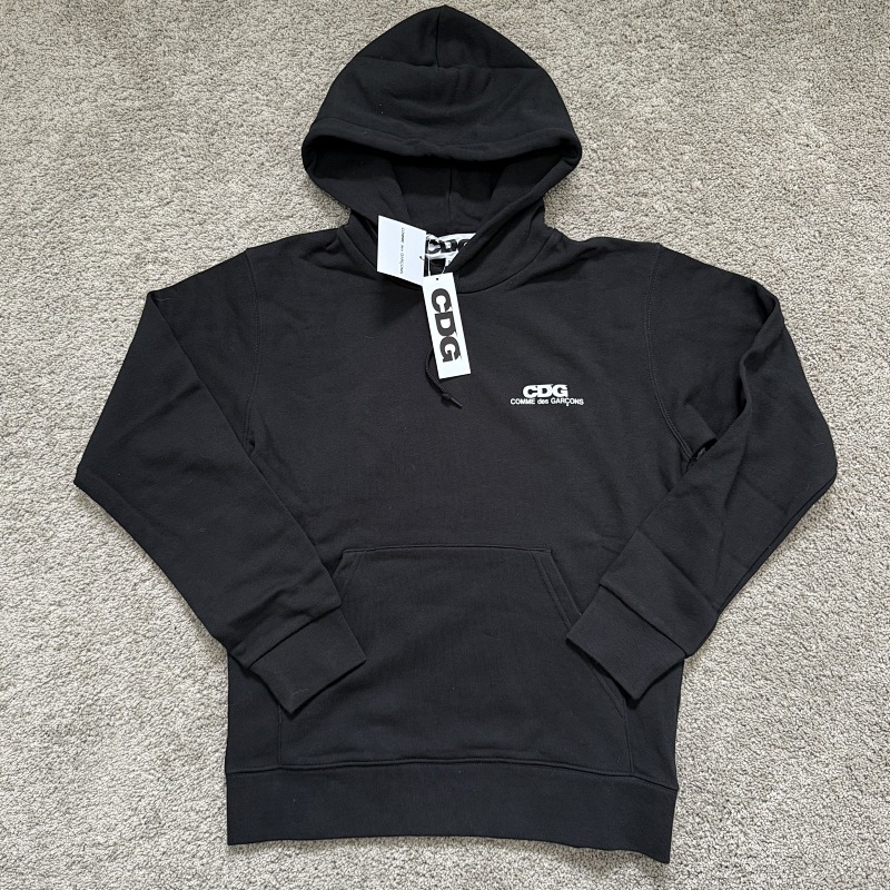 Comme des Garcons Logo Hooded Sweatshirt 7