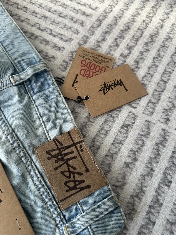 [Best Quality]Stu Big Ol Jean DENIM-Light Wash Blue 4
